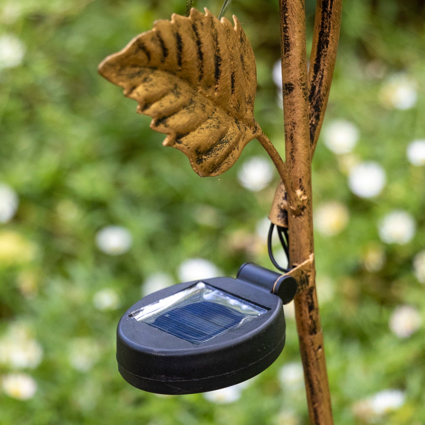 Double Flower Solar Light