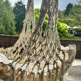 Macrame Cushion Chair - Cream