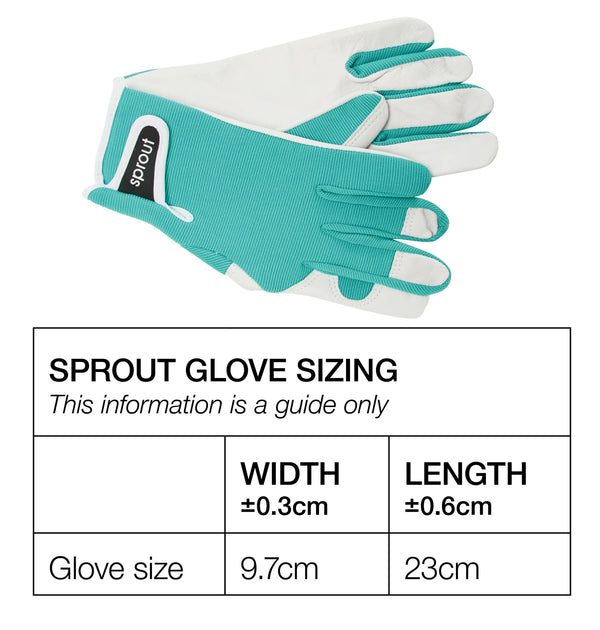 Sprout Goatskin Gloves - Coral