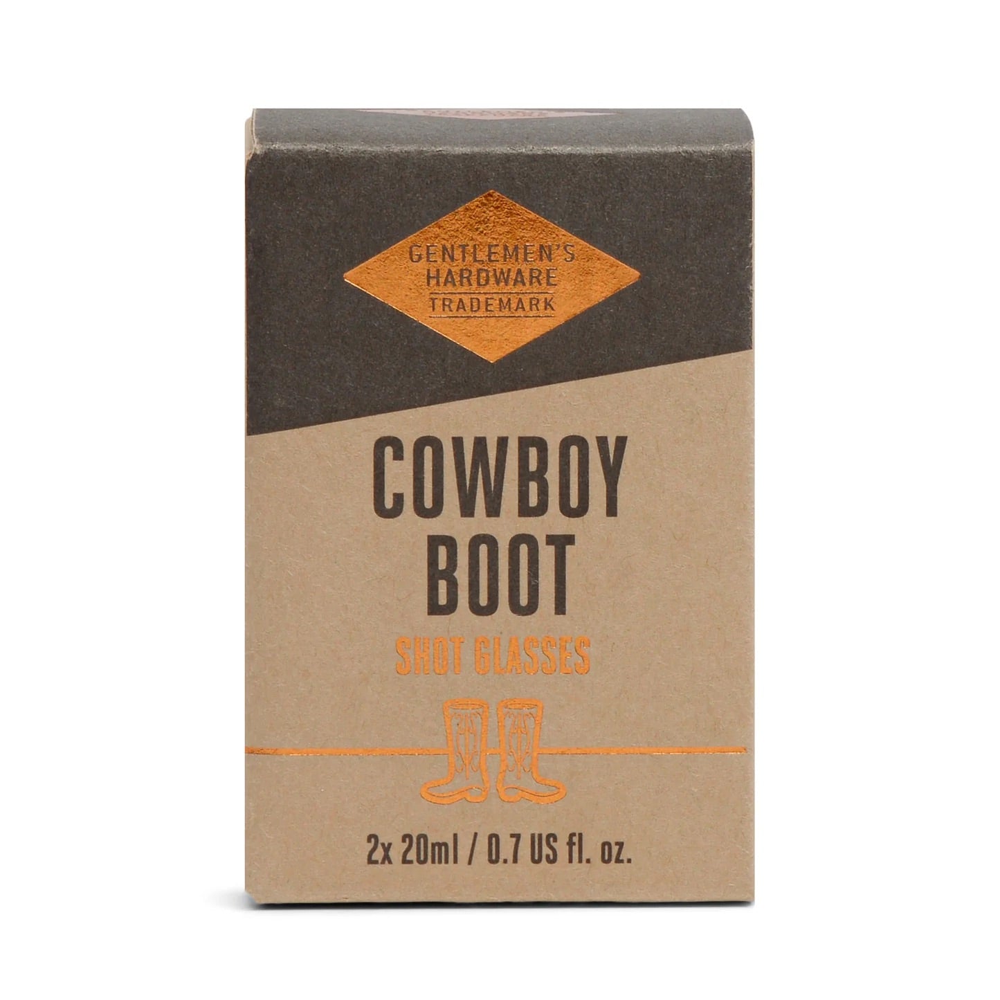 Cowboy Boot Shot Glasses S/2