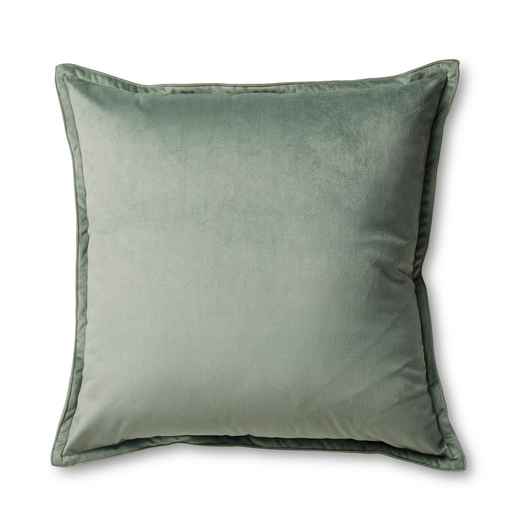 Mira Velvet Seafoam Cushion - 50cm