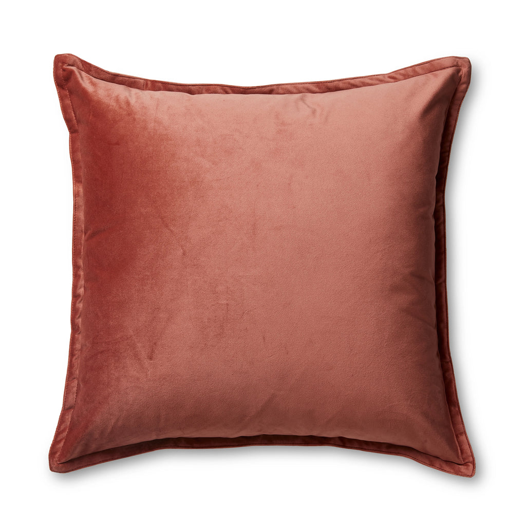 Mira Velvet Cushion 50cm - Clay