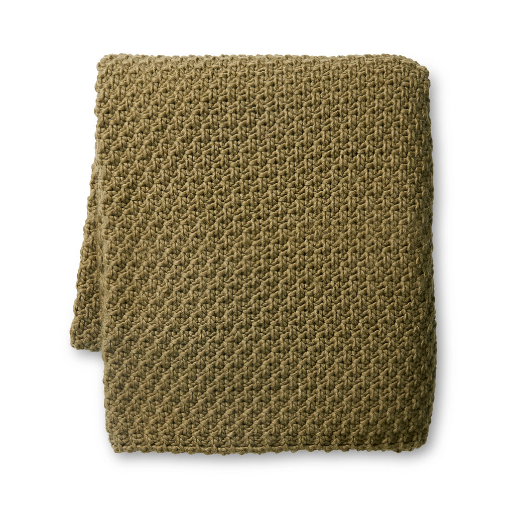 Jarah Throw 140X175cm - Olive