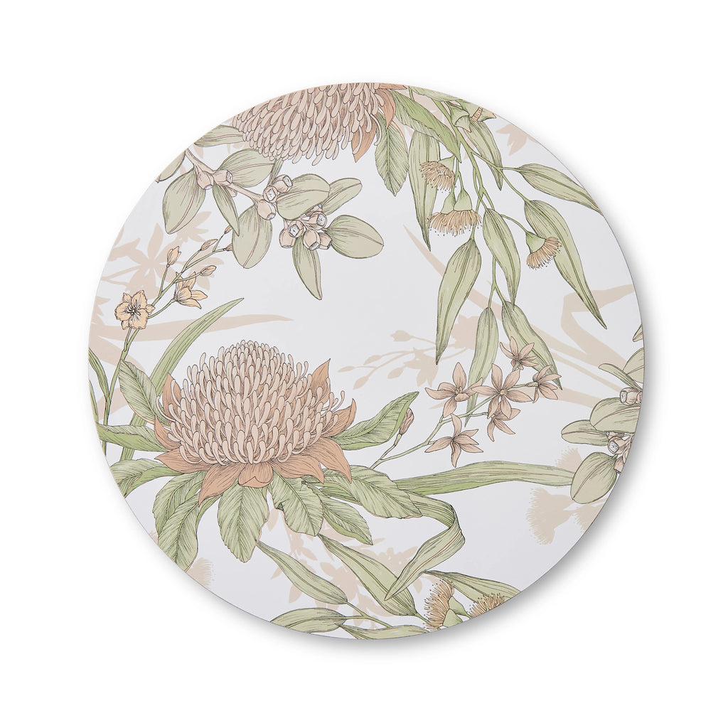 Glenelg Round Placemat S/4 - Neutral