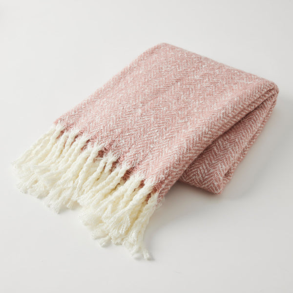 Herringbone Throw -