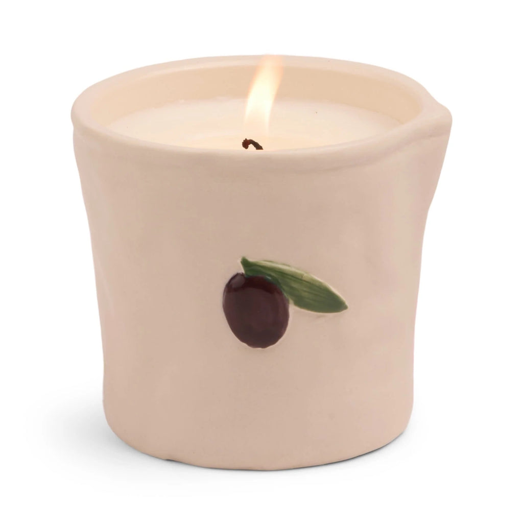 Bistro Embossed 226g Candle - Fig & Olive