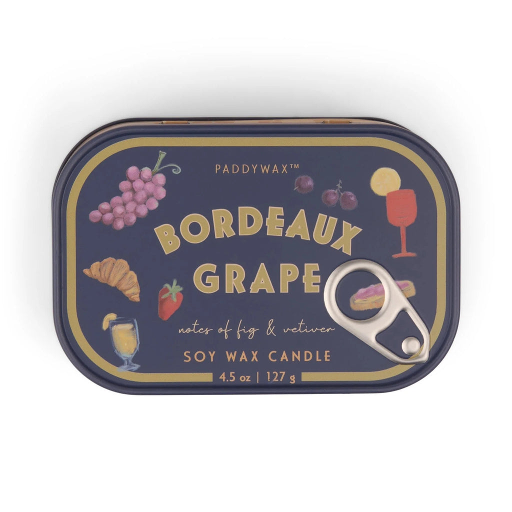 Bistro Tin 127g Candle - Bordeaux Grape