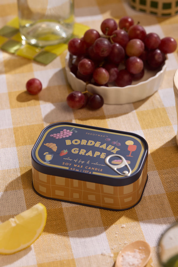 Bistro Tin 127g Candle - Bordeaux Grape