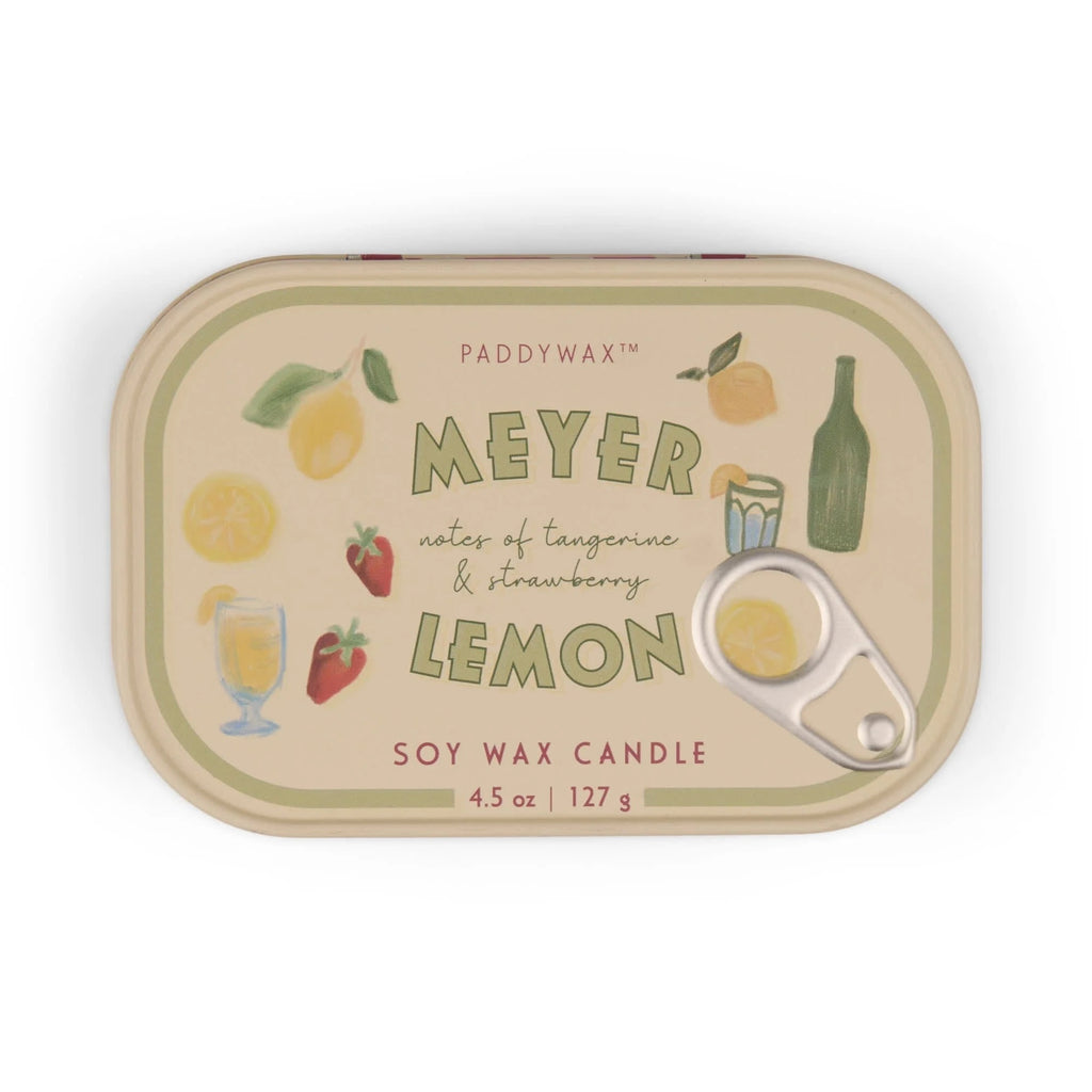 Bistro Tin 127g Candle - Meyer Lemon