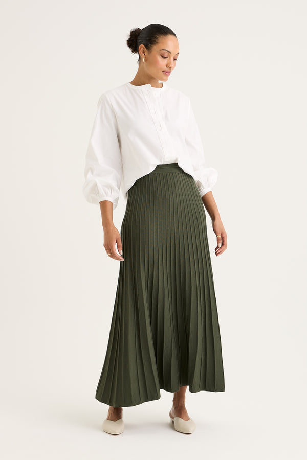 Cedar Skirt - Khaki