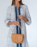 Zara Saddle Bag - Vintage Tan