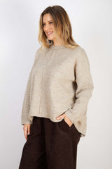 Marlow Wool Blend Knit One Size - Camel