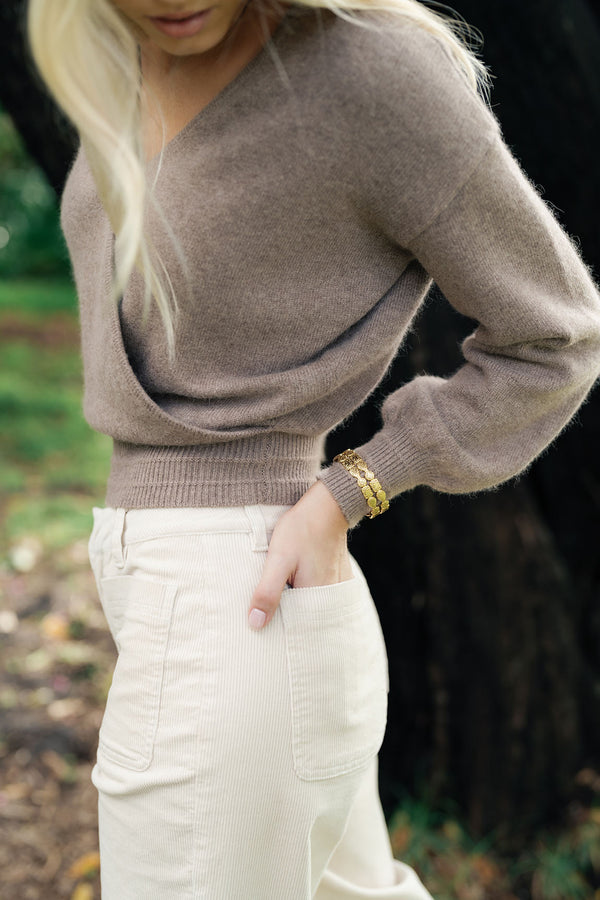 Mika Wrap Top -