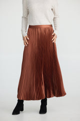 Identity Skirt - Chestnut