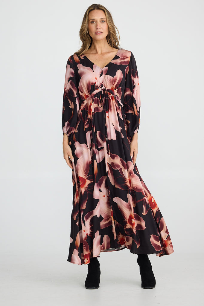Sunshine Dress - Night Orchid
