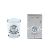 Silver Badge Candle 185g - Pink Champagne