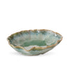 Alba Glazed Decorative Plate - Green