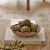 Alba Glazed Plate - Natural