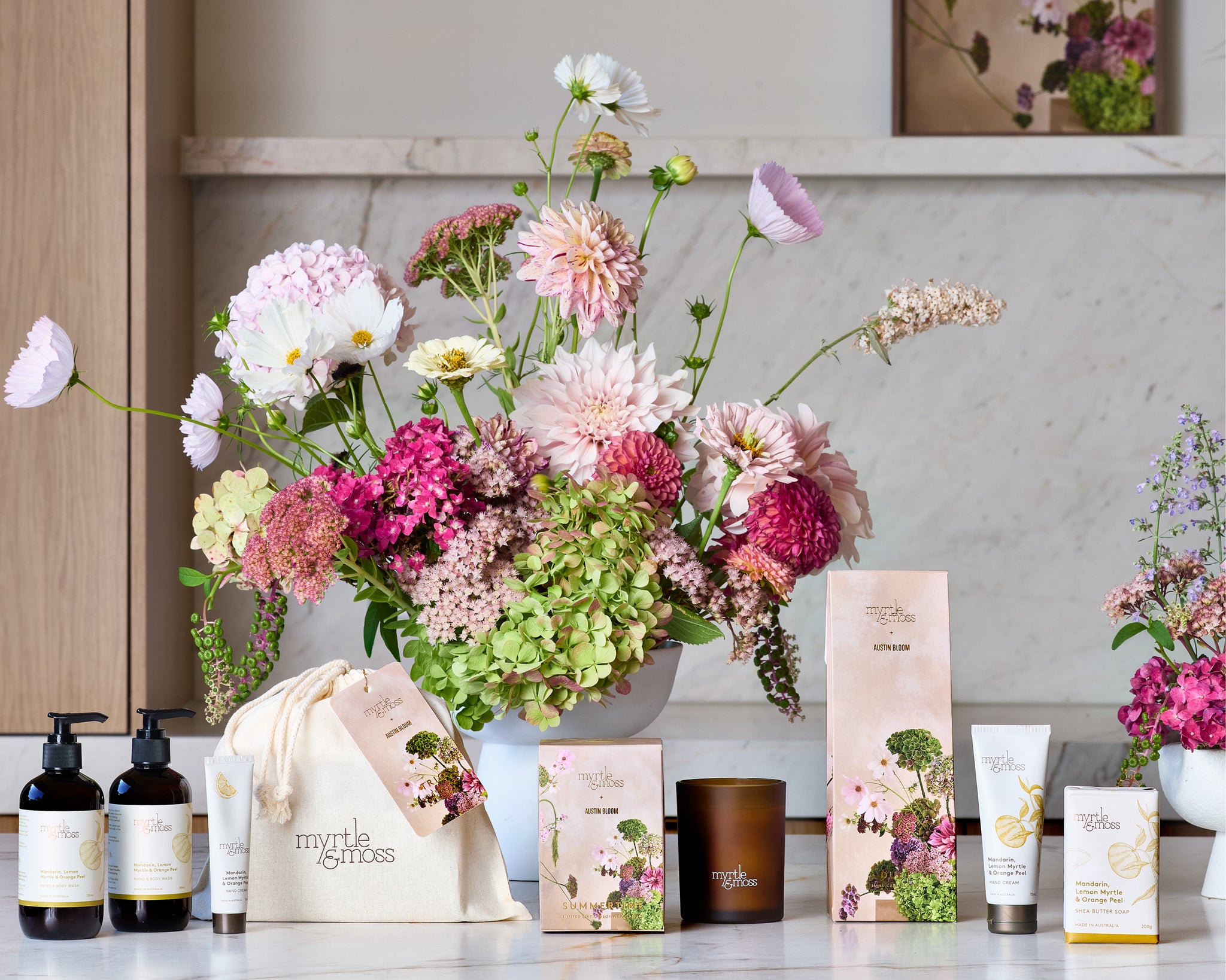 Austin Bloom Summertime - Soy Wax Candle