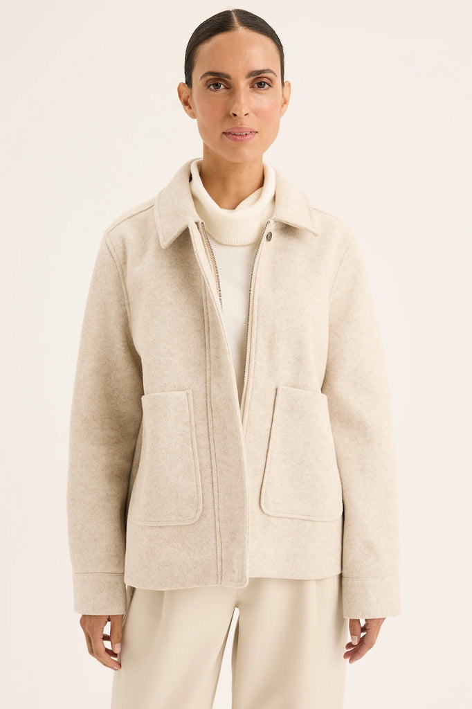 Accent Jacket - Oat