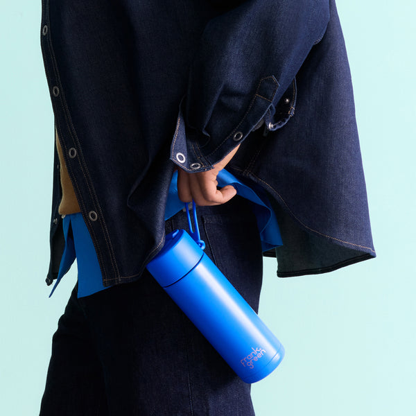 Ceramic Reusable Bottle - Blue Lagoon 20oz