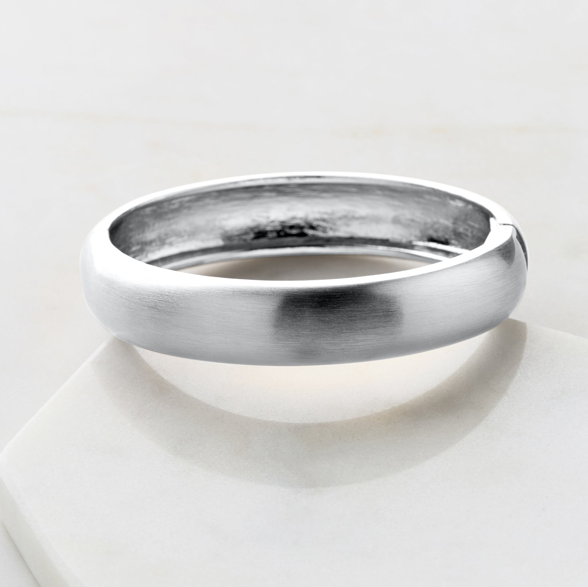 Ally Bracelet - Brushed Silver