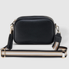 Jacinta Crossbody Bag - Metallic Black