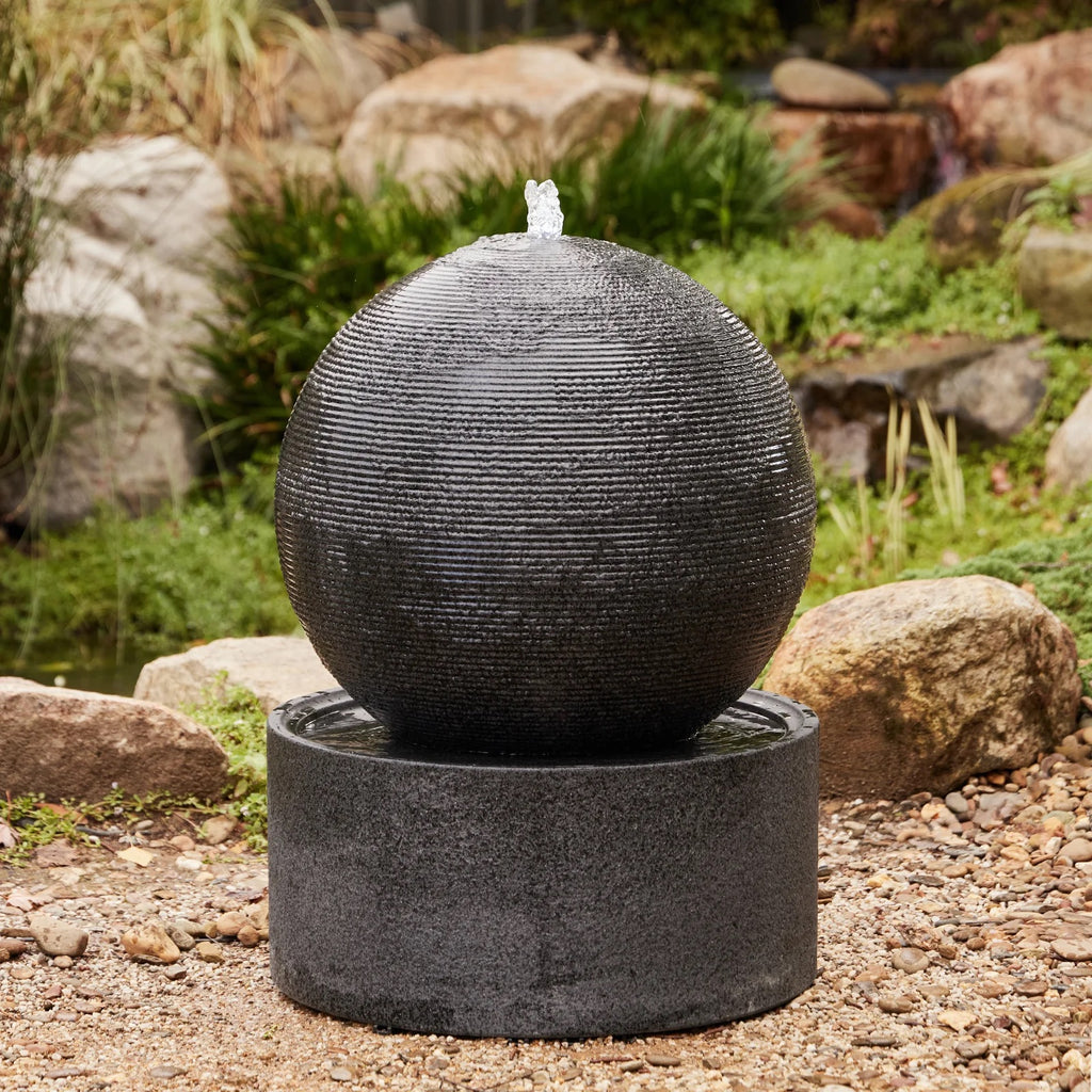 Enigma Fountain - Grey Terrazo