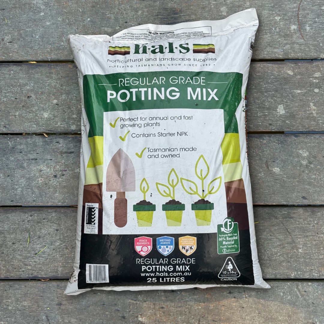 HALS Regular Grade Black Tick Potting Mix - 25L