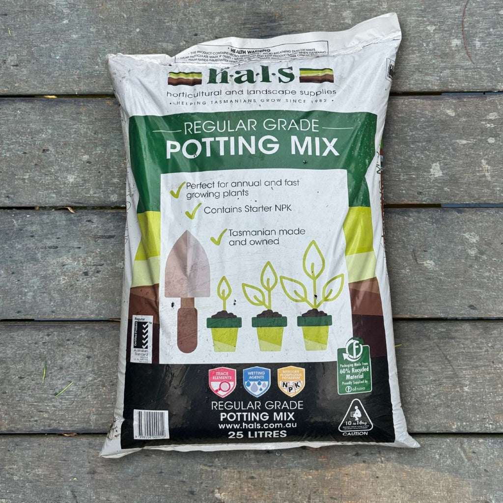 HALS Regular Grade Black Tick Potting Mix - 25L