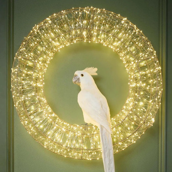 Stellar Light Up Wreath - 70cm