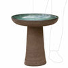 Birdbath - Mondo Graphite Aqua