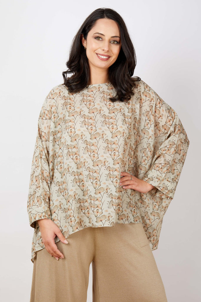 Blossom Swiss Cotton Blouse - One Size