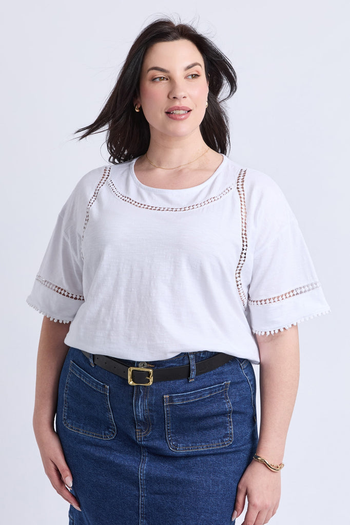 Abagail Top - White
