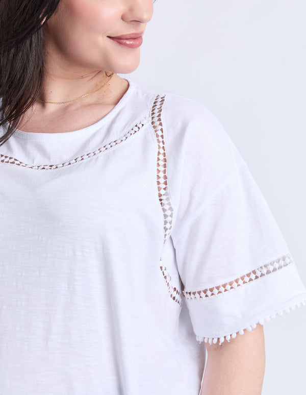 Abagail Top - White