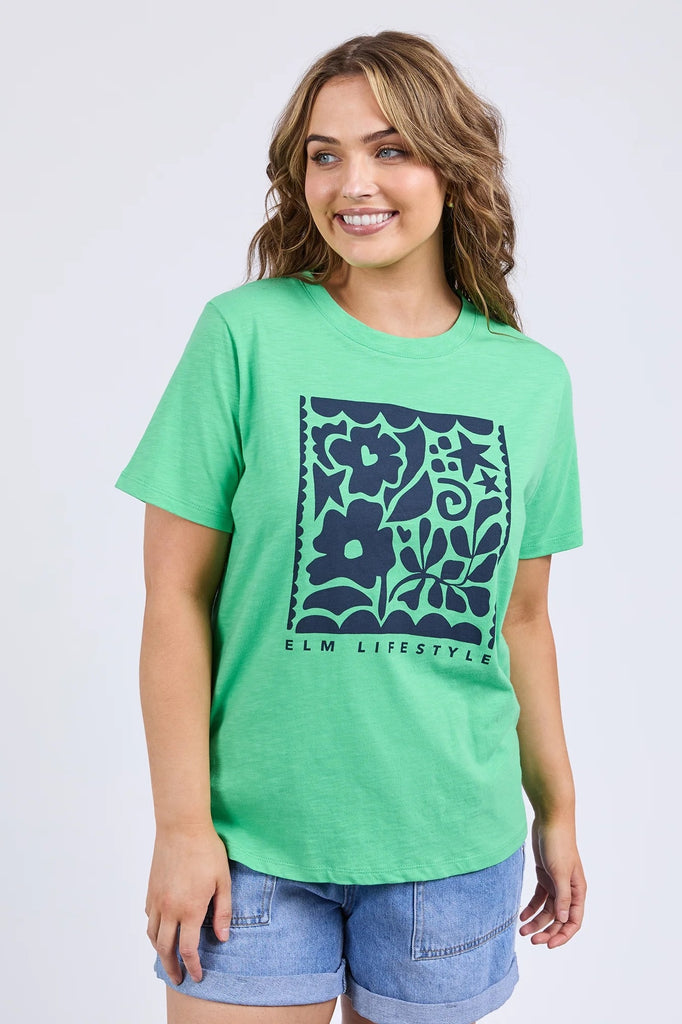 Winona Tee - Spring Green