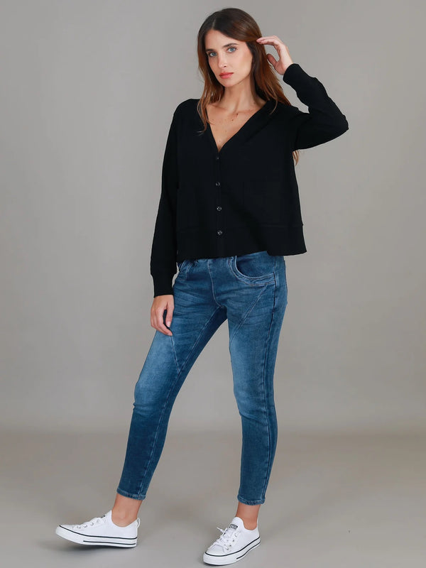 Vienne L/S Cardigan - Black