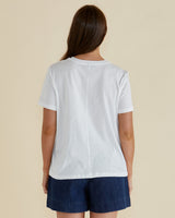 Ellia Crew Tee - Paradise Beach