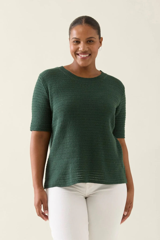 Sylvie Knit T-Shirt - Myrtle