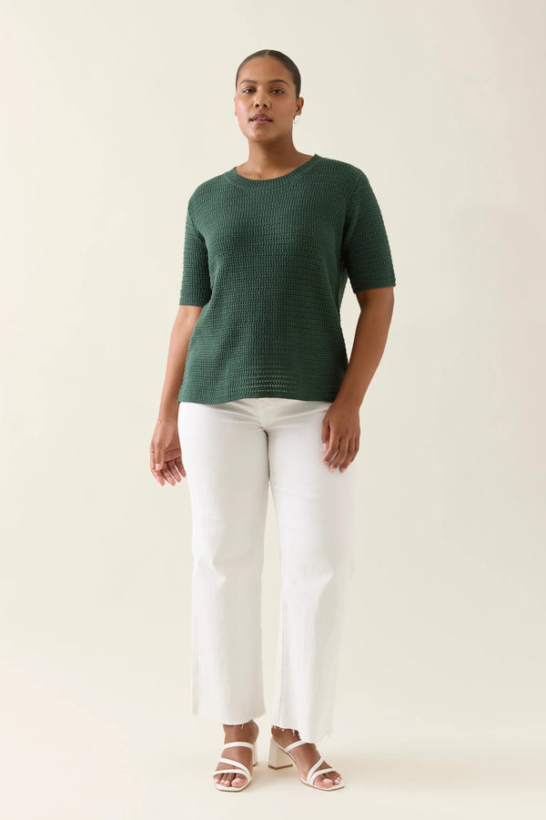 Sylvie Knit T-Shirt - Myrtle