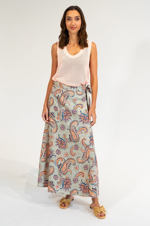 La Rocco Skirt - Paisley
