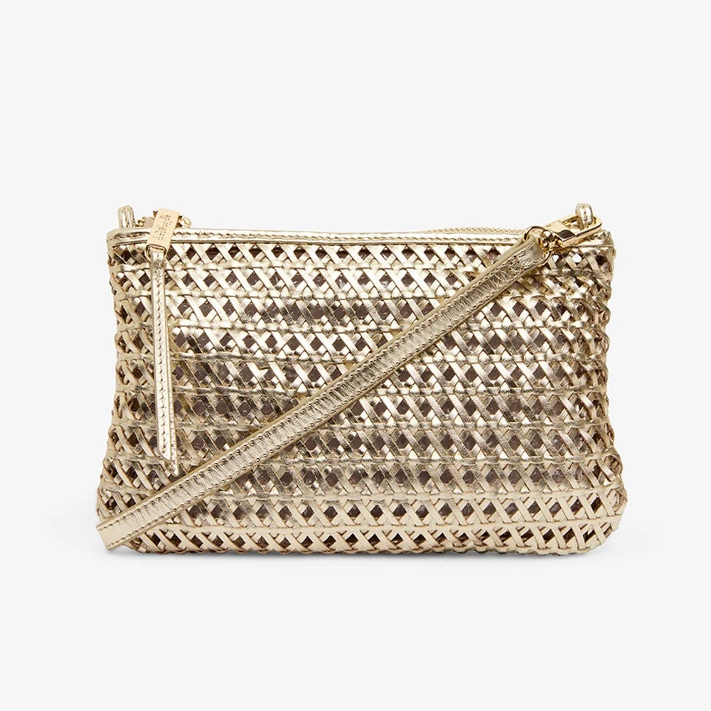 Molly Crossbody - Gold Weave