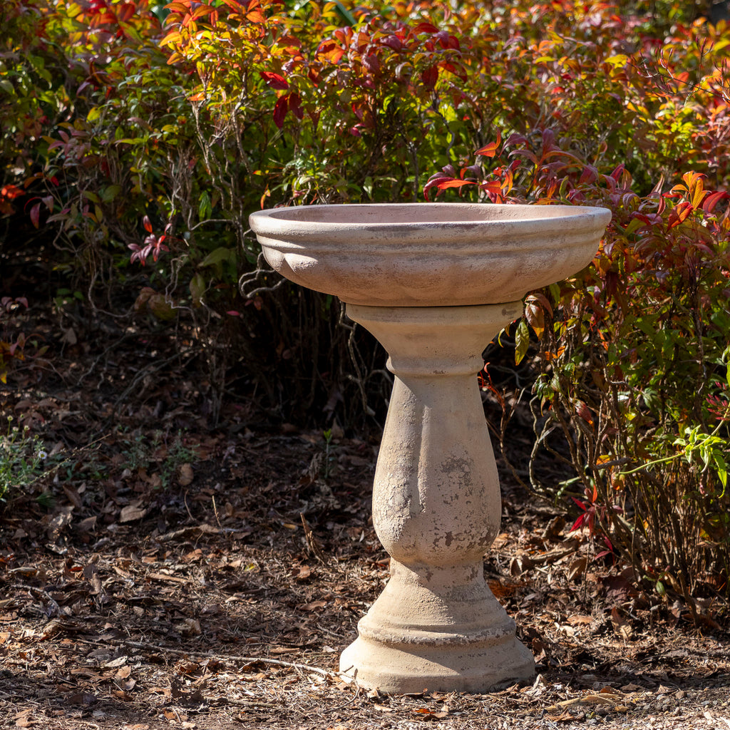 Birdbath - Palermo Antique Terracotta