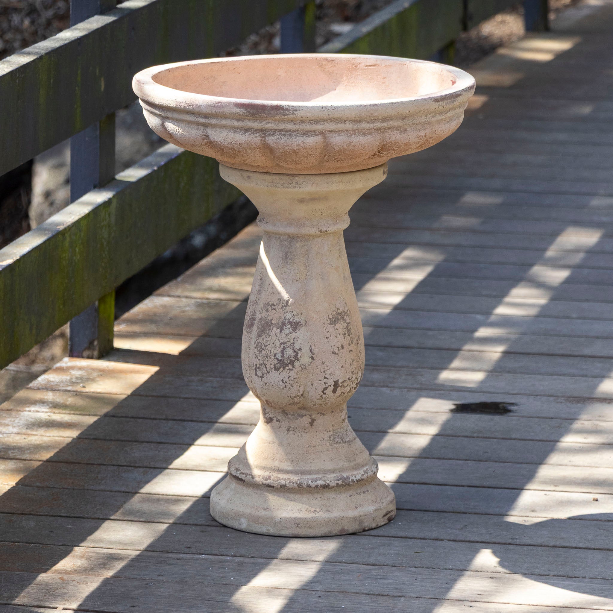 Birdbath - Palermo Antique Terracotta