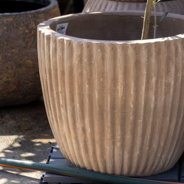 Palermo Threads Egg Pot - Antique Terracotta