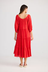 Grenadine Dress - Red
