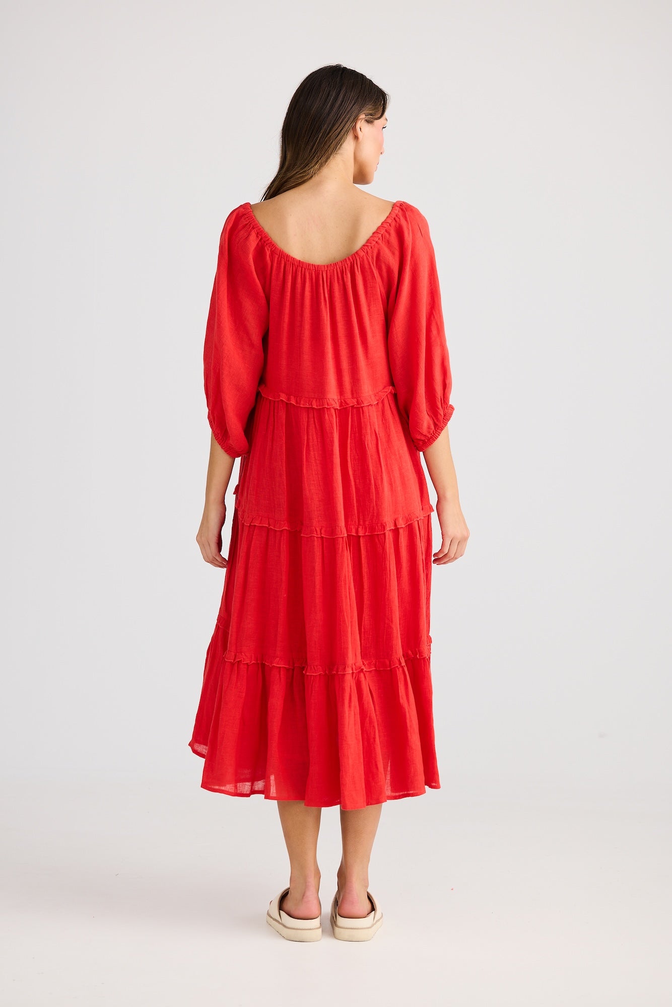 Grenadine Dress - Red