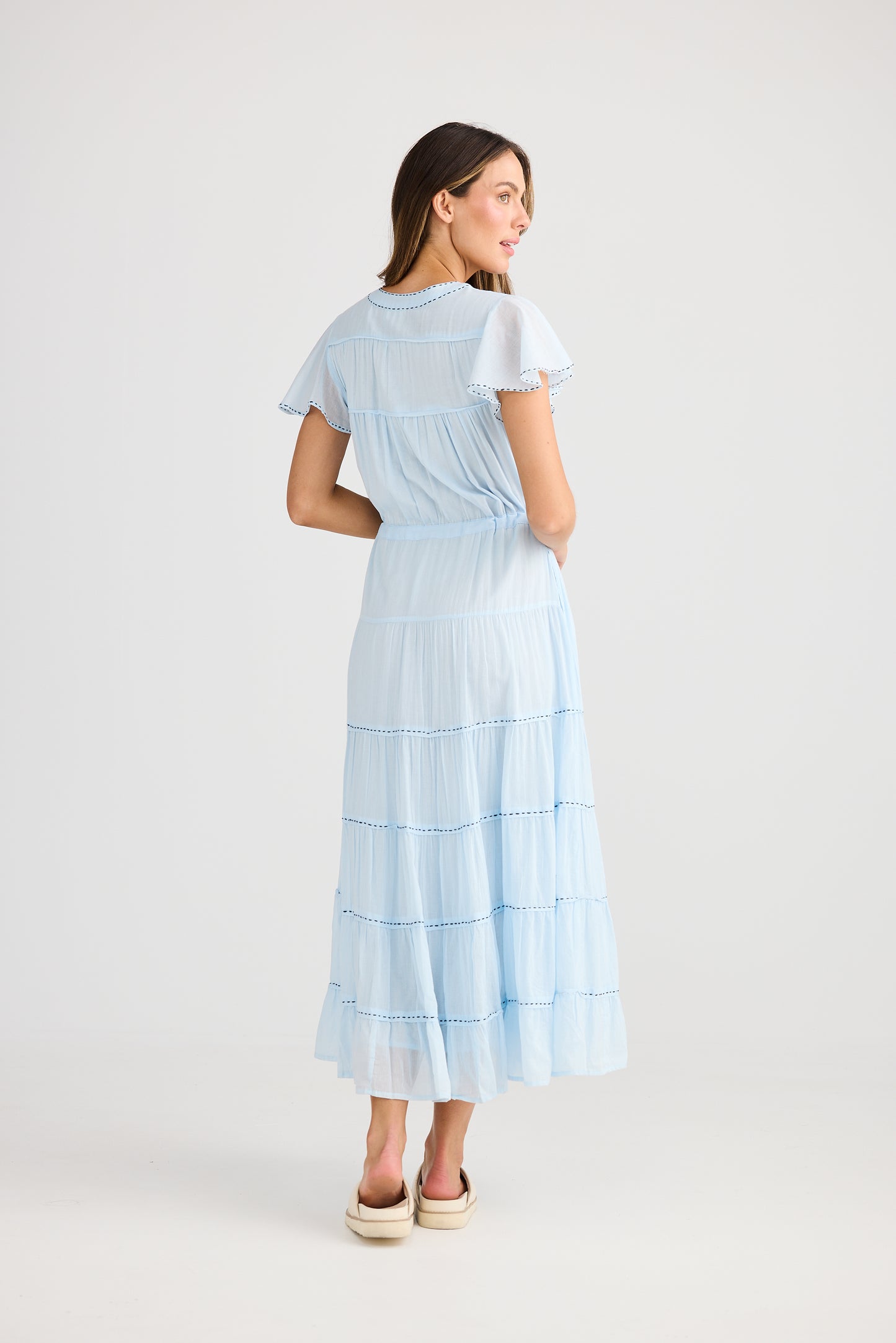 Delilah Dress - Ice Blue