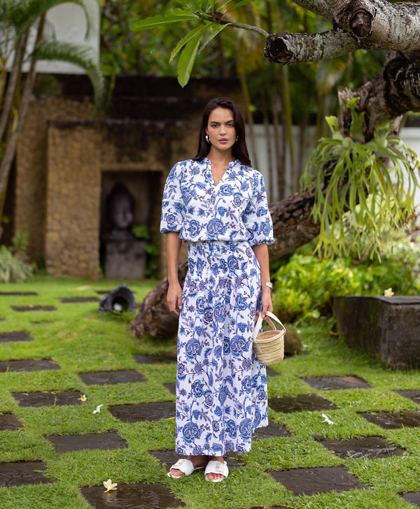 Rosa Blouse - Jardin Print