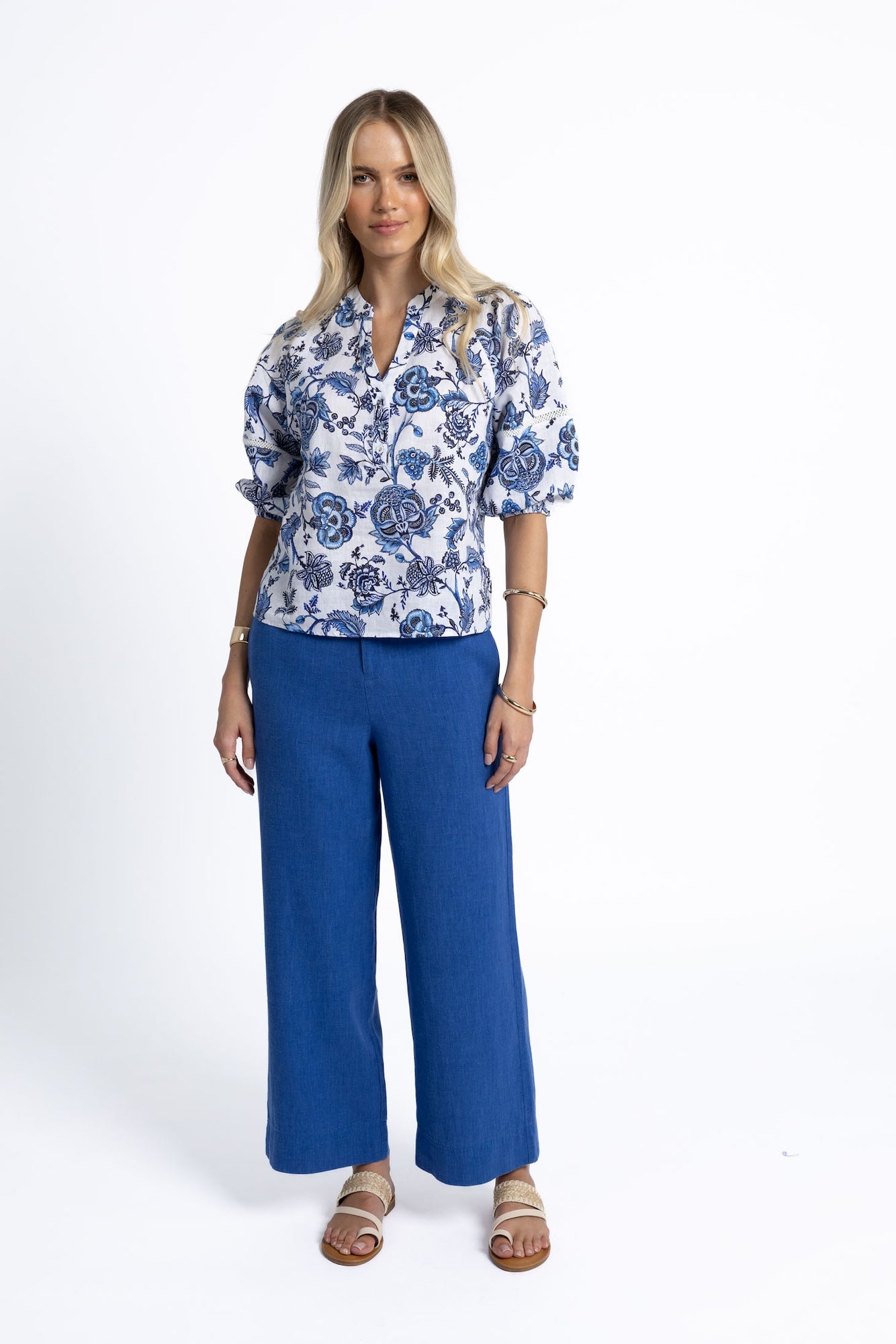 Rosa Blouse - Jardin Print